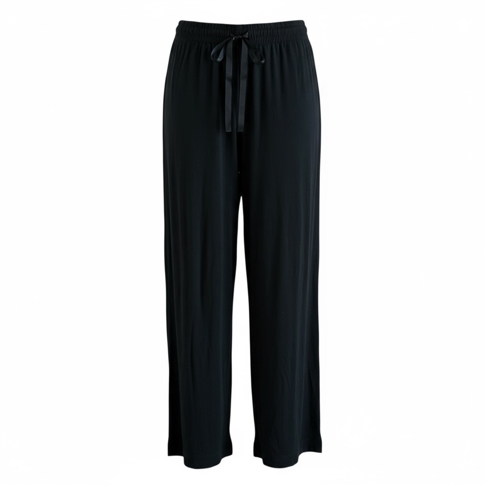 LOVE by GAP black soft & comfy flowy drawstring adjustable waist medium